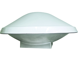 Parabolic antenna with radome